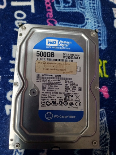 Disco Duro 500gb Wd