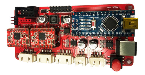 Placa De Control Para Máquina Cnc 12v Diy