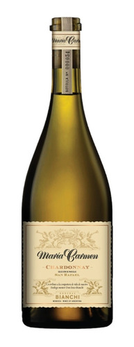 Vino Blanco Maria Carmen Chardonnay 750 Ml Año 2022