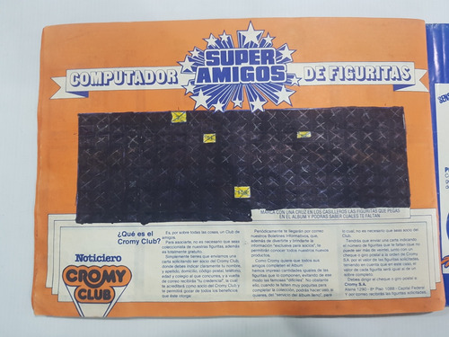 Imagen 10 de 10 de Antiguo Álbum Figuritas Súper Amigos Cromy Faltan Mag 58824