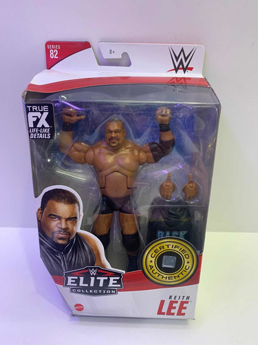 Imagen 1 de 2 de Figura Wwe Keith Lee Elite Collection