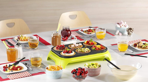 Tefal Crep'party Colormania Py559312 Crepera, 1000 W