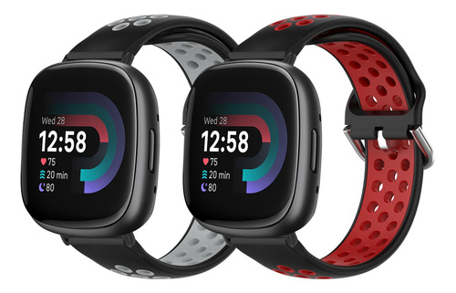 Mosstek Compatible Con Fitbit Versa 4 Bandas/fitbit Versa 3.