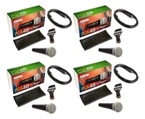 Comprar Shure Pga48-xlr Paquete 4 Piezas Micrófono Vocal Con Cable