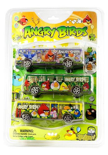 Angry Birds Ómnibus Infantil Blister X3 Suchina S.a