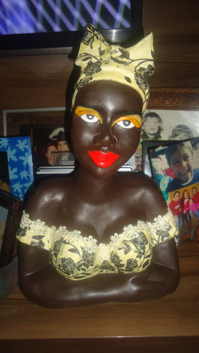 Namoradeira, Boneca De Janela, Escultura, Africana, Baiana