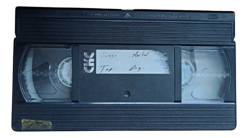 Película Formato Vhs Grabación Programas Y Comerciales Cni40 (Usado)