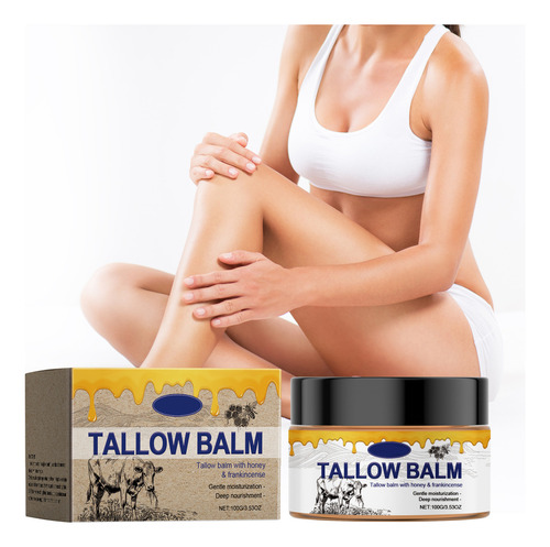 Crema Hidratante S Tallow Cream Para Rostro Y Cuerpo, Hidrat