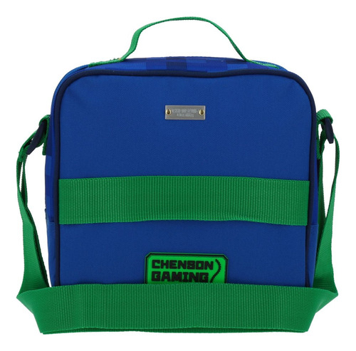 Lonchera Azul Escolar Con Diseño Gamer Chenson Original Gala Azul