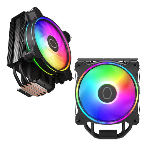 Fan Disipador Cooler Master Hyper 212 Halo Black Argb