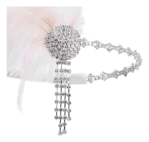 Diadema Estilo Flapper, Accesorios Para Disfraz, Cadena Para