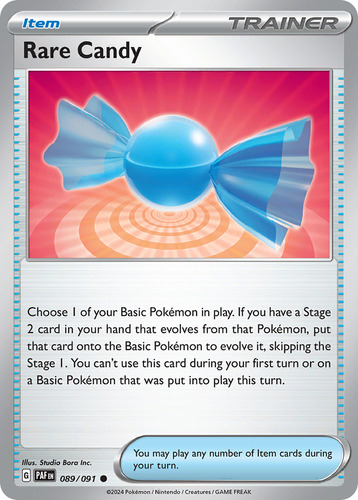 Rare Candy 89/91 Paldean Fates Scarlet & Violet