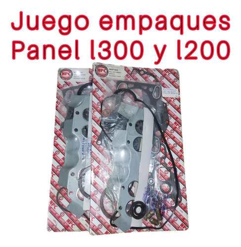 Juego Empacadura Mitsubishi Panel L300 8 Val 2.4 P14 L200