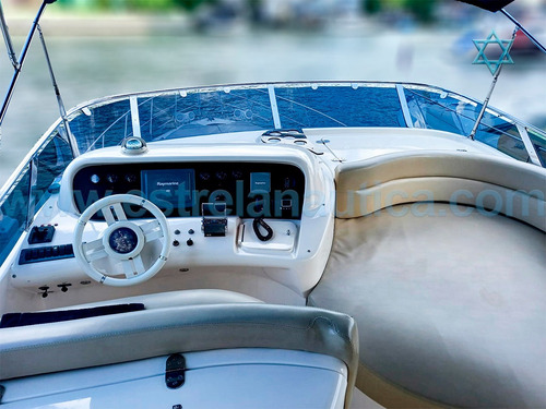 Imagem 4 de 10 de Lancha Intermarine 600 Full Iate Ferretti Carbrasmar Armada
