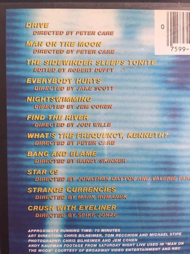 Imagem 5 de 9 de R.e.m. Rem Parallel Fita De Vídeo Vhs Importada Inglaterra
