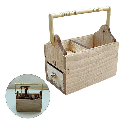 Mini Juego De Herramientas Para Casa De Muñecas En 1 Piezas