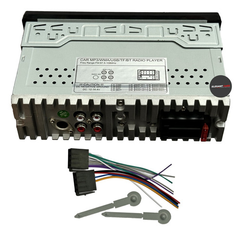Autoradio 1din Universal Mar Mp3 Usb Bt