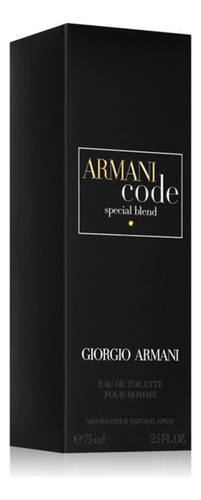 Armani Code Special Blend Edt 75ml