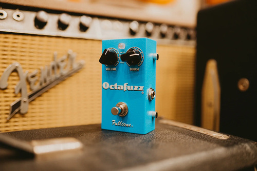 Pedal Fulltone Octafuzz V2 Cor Azul