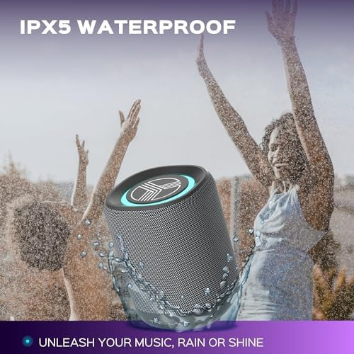 Treblab Hd-mini - Altavoz Bluetooth Pequeño, Tiempo De Repro