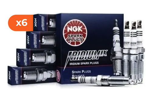 Kit Bujías Iridium Grado 8 Bkr8eix Ngk Porsche 911 3.6  X6