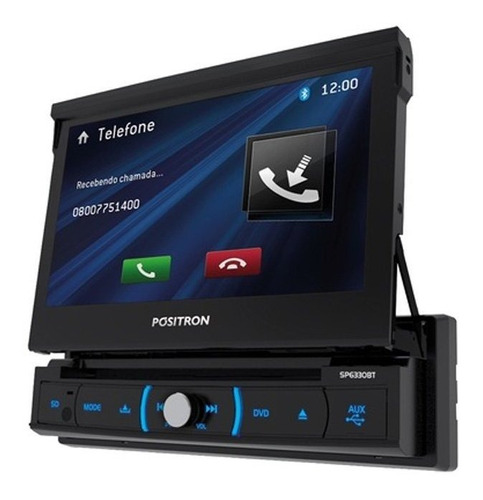 Dvd Automotivo Positron Sp6330bt 7 Pol Bluetooth Usb Aux