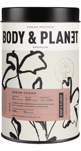 Proteína En Polvo Vegan Premium C/vitaminas - Body & Planet