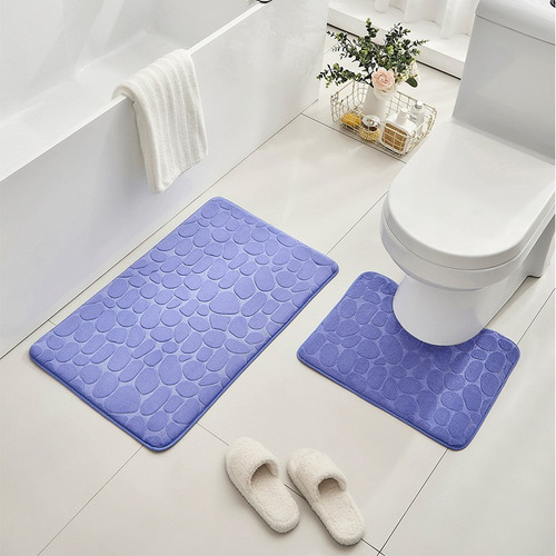 # Alfombra De Baño M 7004, Juego De 2 Alfombrillas De Baño