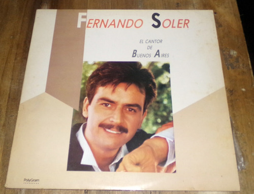 Fernando Soler El Cantor De Buenos Aires Vinilo Lp Kktus