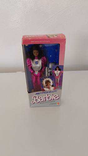 Barbie Vintage De Los 80 Tas Astronauta Afroamericana Rara