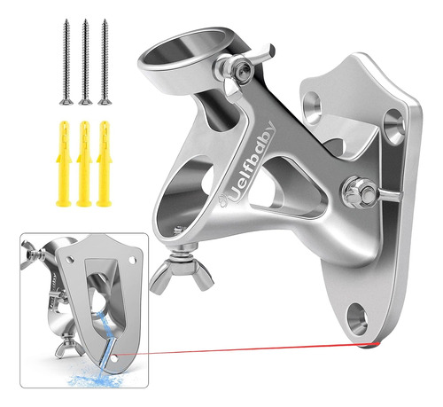 Soporte Para Mástil De Bandera Para Casa, Kit De Soporte De 