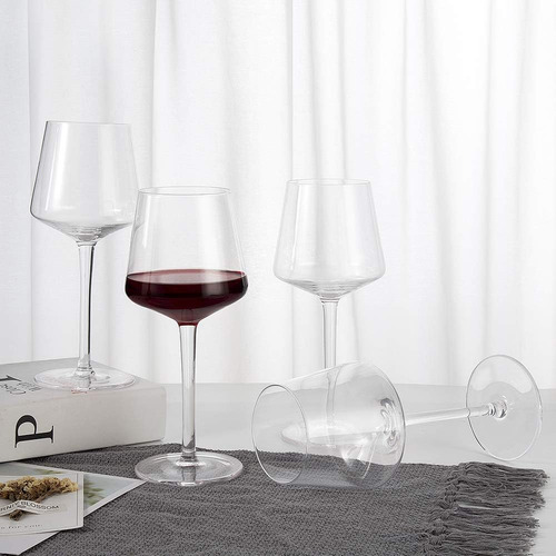 Jyb&xy Juego De 4 Copas De Vino Tinto De Cristal Italiano So