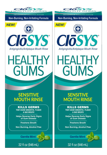 Closys Enjuague Bucal Healthy Gums, Antiplaca Y Antigingivit