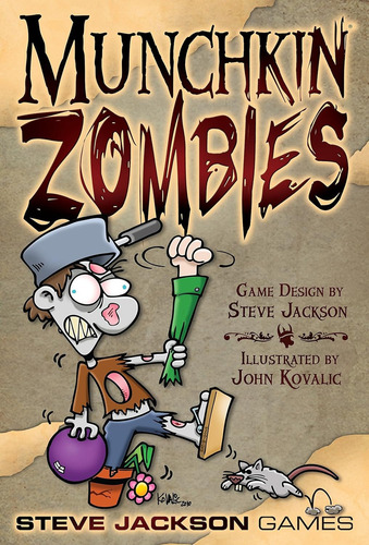 Munchkin Zombies Juego De Mesa En Inglés - Steve Jackson Gam
