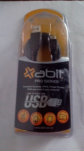 Cable Usb 2.0 Macho A Mini Usb 5pin Abit