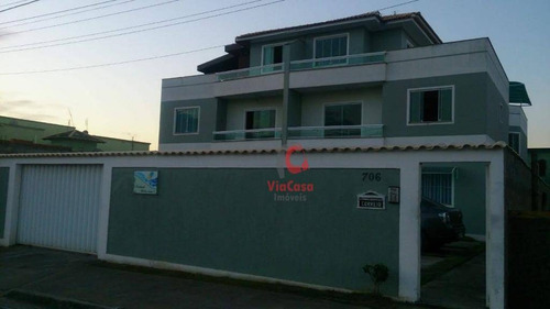 Imagem 1 de 18 de Apartamento Com 2 Dormitórios À Venda, 75 M² - Atlântica - Rio Das Ostras/rj - Ap1287