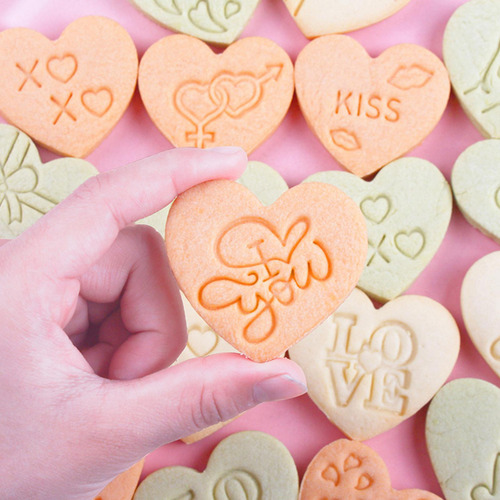 Juego De Cortadores De Galletas Para El Día De San Valentín