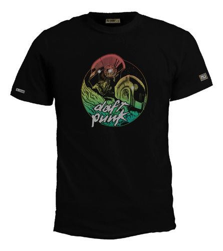 Camiseta Daft Punk Poster Cool Electronica Bto