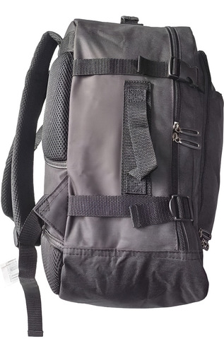 Mochila Urbana Bagcherry Negra 249018 Color Negro Diseño De La Tela Polyester