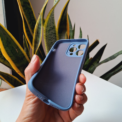 Funda Tpu Flex Cubre Cámara Para Iphone 13 / Iphone 13 Pro Lila Iphone 13 Pro