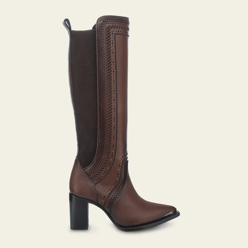 Bota Dama Cuadra Res Miel 4i16rs