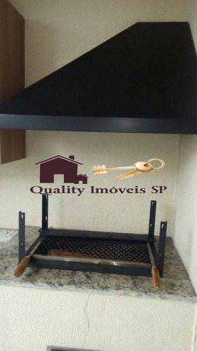 Imagem 4 de 15 de Lindo Apartamento Em Vila Caraguata, Reserva Do Bosque - Qy2770