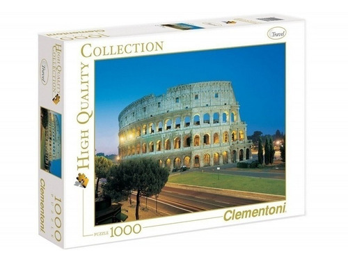 Puzzle Rompecabeza Clementoni X 1000 Piezas Roma-colosseo 
