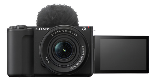 Camera Mirrorless Sony Zv-e10 Ii Com Lente 16-50mm Preto