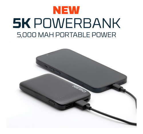 Batería Externa Power Bank Nebo 5000 Mah Power Delivery