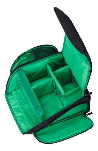 Mochila Para Camara Reflex Rivacase Tipo Riñonera Negro
