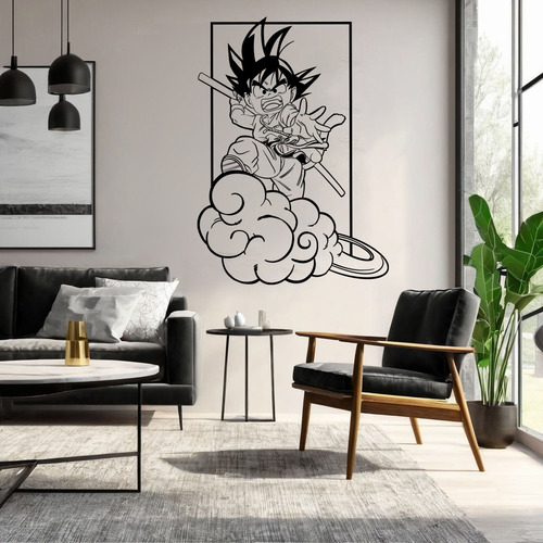 Vinil Decorativo Anime, Kakaroto, Goku A1