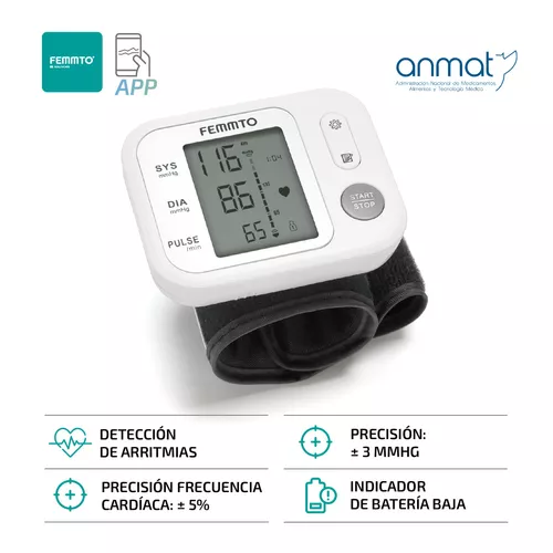 Monitor Omron Precisión de Presión Arterial Automático de Muñeca
