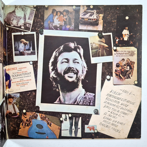 Eric Clapton - Slowhand (1978) Argentina - Vinilo / Lp (Usado)