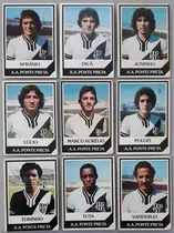 Comprar Lote Com 9 Cards Ponte Preta - Ping Pong Futebol Cards